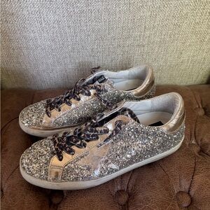 Golden Goose Women’s Platinum Superstar Sneaker